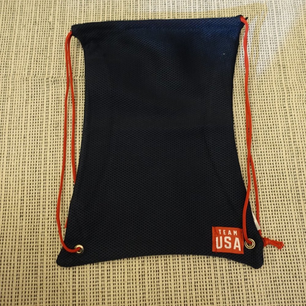 Team USA Red Drawstring Backpack (New)